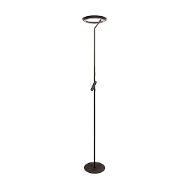 LED stāvlampa CELESTE Ø 28 cm, 24 W, 1112 lm, 2700 K, melna (Lucide)