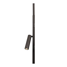 LED stāvlampa CELESTE Ø 28 cm, 24 W, 1112 lm, 2700 K, melna (Lucide)
