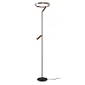 APPLAUSE — Floor lamp Ø33, LED Dim CCT, Coffee (Lucide)