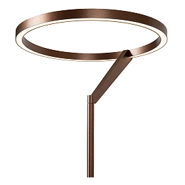 APPLAUSE — Floor lamp Ø33, LED Dim CCT, Coffee (Lucide)
