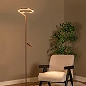 APPLAUSE — Floor lamp Ø33, LED Dim CCT, Coffee (Lucide)