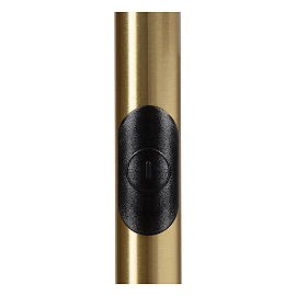 CELESTE — stāvlampa Ø28, LED Dim 21W, matt gold/brass (Lucide)