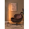 FINAN LED stāvlampa 32 W 2700 K dimmējama melna (Lucide)