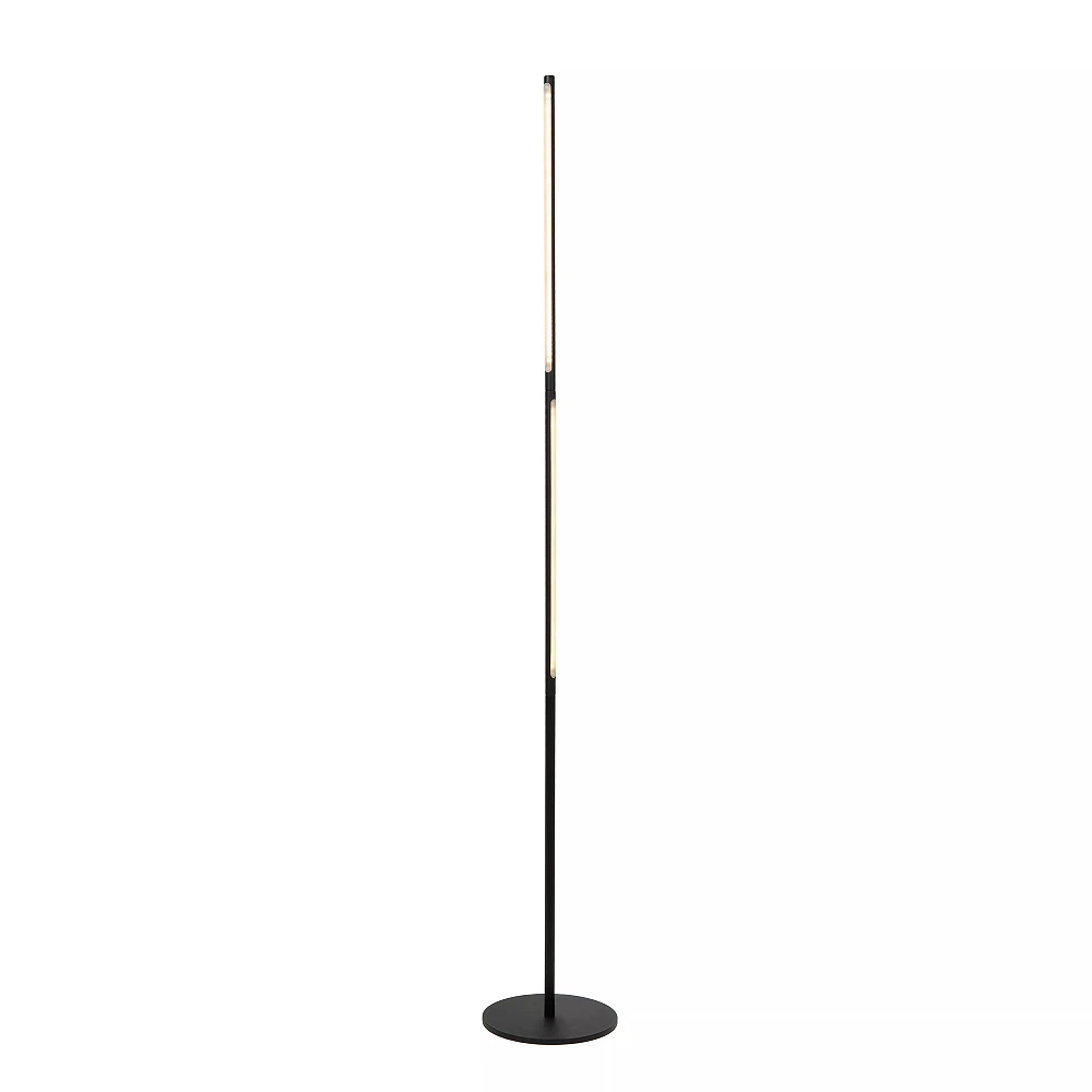 FINAN LED floor lamp 32 W 2700 K dimmable black (Lucide)