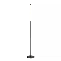 FINAN LED floor lamp 32 W 2700 K dimmable black (Lucide)