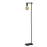 Floor lamp "LEANNE", 1x E27, black metal - 21721-01-30 (Lucide)