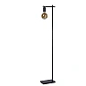 Floor lamp "LEANNE", 1x E27, black metal - 21721-01-30 (Lucide)
