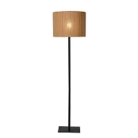 Floor lamp "MAGIUS", 1xE27, light wood - rattan - 03729-81-30 (Lucide)