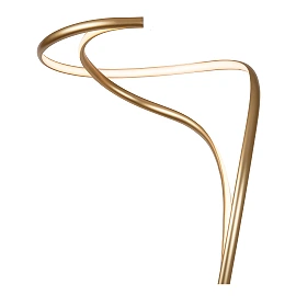 SARDANA — Floor lamp, Ø44 cm, 28W LED 2700K, Matt Gold (Lucide)