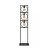 SUUS Floor Lamp - 3xE27 - Black - 145 cm (Lucide)