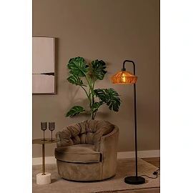 YUNKAI Floor lamp Ø40 cm 1xE27 natural (Lucide)