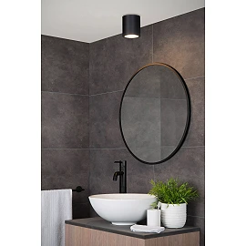 Bathroom ceiling spotlight "AVEN", Ø 9 cm, 1x GU10 - 22962-01-30 (Lucide)