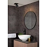 TAYLOR bathroom ceiling spotlight 1xGU10, IP44, Black (Lucide)