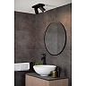 TAYLOR bathroom ceiling spotlight 2xGU10, IP44, Black (Lucide)