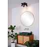 TAYLOR bathroom ceiling spotlight 4xGU10, IP44, Black (Lucide)