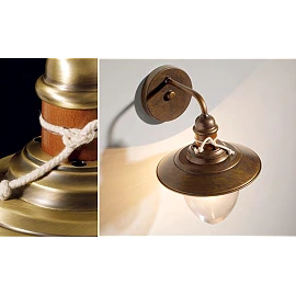 Wall lamp "Ancora-madeira" 1x E27, Lustrarte - 424