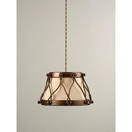 Pendant lamp "Tambor" 1x E27, Lustrarte - 528