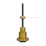 Pendant Vintage 1906 PenduLum, 1 x E27 max. 60W, black/gold - OSRAM