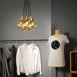 Pendant Vintage 1906 PenduLum, 1 x E27 max. 60W, black/gold - OSRAM