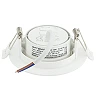 Round recessed LED downlight 3/5/7W 3CCT 560 lm white (Optonica 13201)