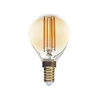 G45 filament LED bulb E14 4W 400lm 2500K golden glass (Optonica 1492)