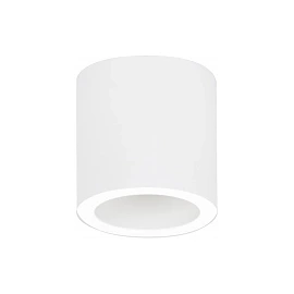 Surface ceiling light round gypsum, GU10 max 10W (Optonica)