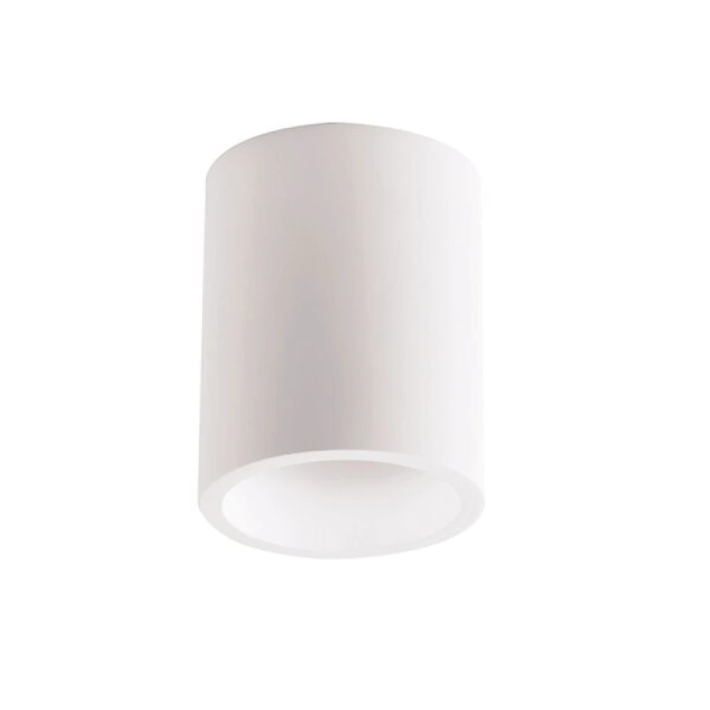 Ceiling surface light, white, 1x GU10, Optionica, 2074