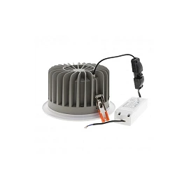 LED recessed COB downlight 40W, 6000K, Ø195mm (OPTONICA)