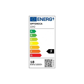 LED surface panel square 18W, 2800K, 1440lm (OPTONICA)