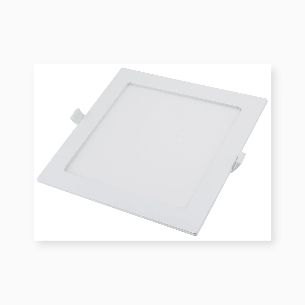 Square recessed LED panel 24W 2150lm CCT white IP44 (Optonica 2597)