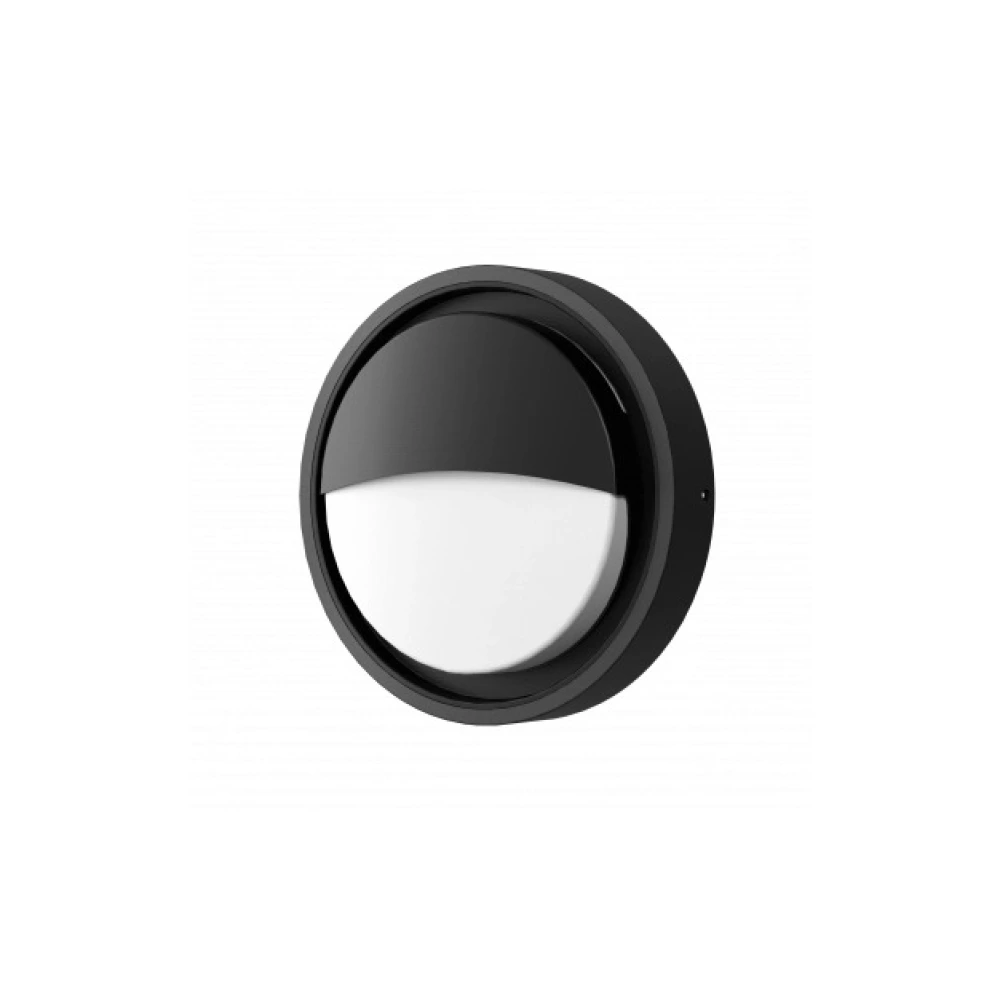 Outdoor LED ceiling/wall light 24W 2400lm 3000K IP65 black (Optonica 2830)