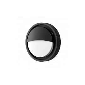 Outdoor LED ceiling/wall light 24W 2400lm 3000K IP65 black (Optonica 2830)