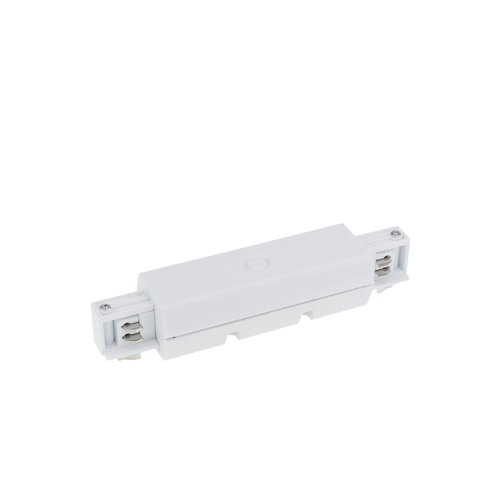Straight connector for 3-phase track 5013 white (Optonica)