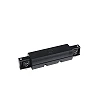 Straight connector for 3-phase track 5014 black (Optonica)