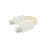 Flexible connector for 3-phase track 5025 white (Optonica)
