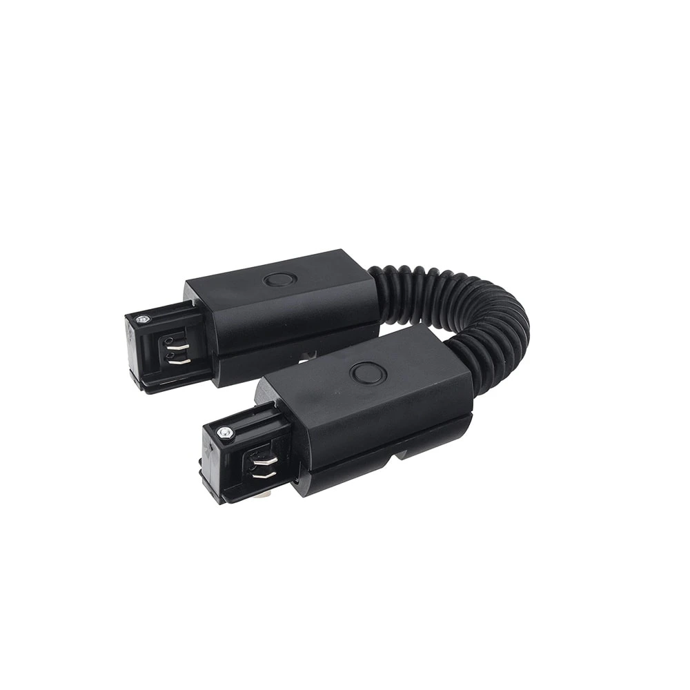 Flexible connector for 3-phase track 5026 black (Optonica)