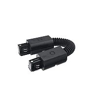 Flexible connector for 3-phase track 5026 black (Optonica)