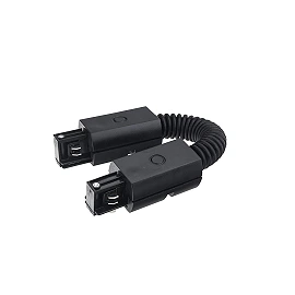 Flexible connector for 3-phase track 5026 black (Optonica)
