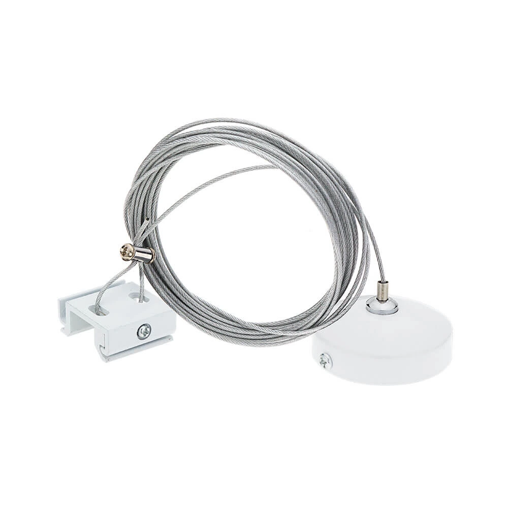 Suspension kit for 3-phase track 5049 5 m white (Optonica)