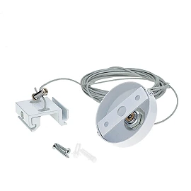 Suspension kit for 3-phase track 5049 5 m white (Optonica)