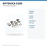 Recessed mounting clip set for LED panels, 4 pcs (Optonica)