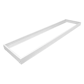 Surface mounting frame for LED panel 300×1200 mm, white (OPTONICA)