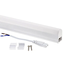 LED T5 gaismeklis ar slēdzi, 58,5 cm, 6,5W, 4000K (Optonica 5592)