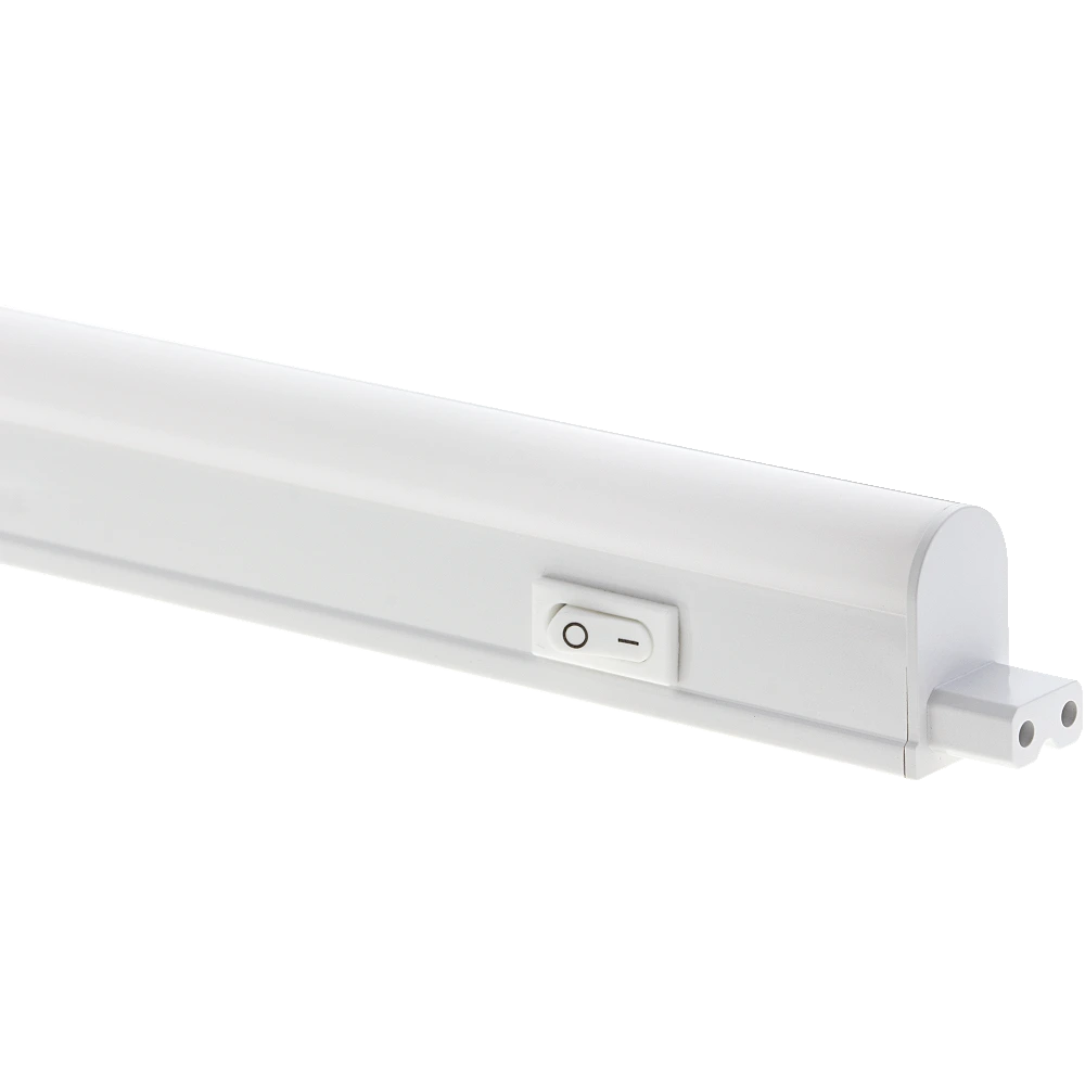LED T5 gaismeklis ar slēdzi, 9,6W, 900lm, 4000K, 88,5cm, IP20 (Optonica 5595)