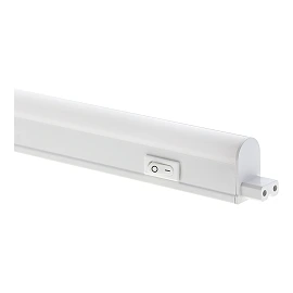 T5 LED batten with switch, 9.6W, 900lm, 3000K, 88.5cm, IP20 (Optonica 5596)
