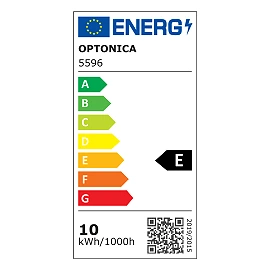 T5 LED batten with switch, 9.6W, 900lm, 3000K, 88.5cm, IP20 (Optonica 5596)