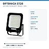 LED outdoor floodlight, black, 30W, 2700lm, 4500K, IP65 (Optonica)