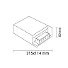 LED strip power supply 24V 360W 15A IP20 (Optonica 6153)