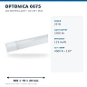 LED batten light 60 cm, 20W, 2300lm, 4000K, IP20 (Optonica)