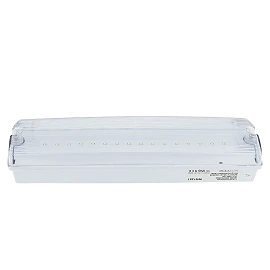 Surface LED emergency exit light, 4W, 140lm, IP65, 3h (Optonica 7201)